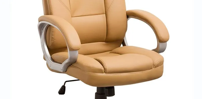 Leather Office Chair On Wheels