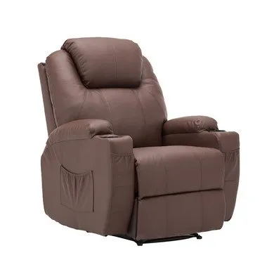 Functional Leather Power Lift Sofa